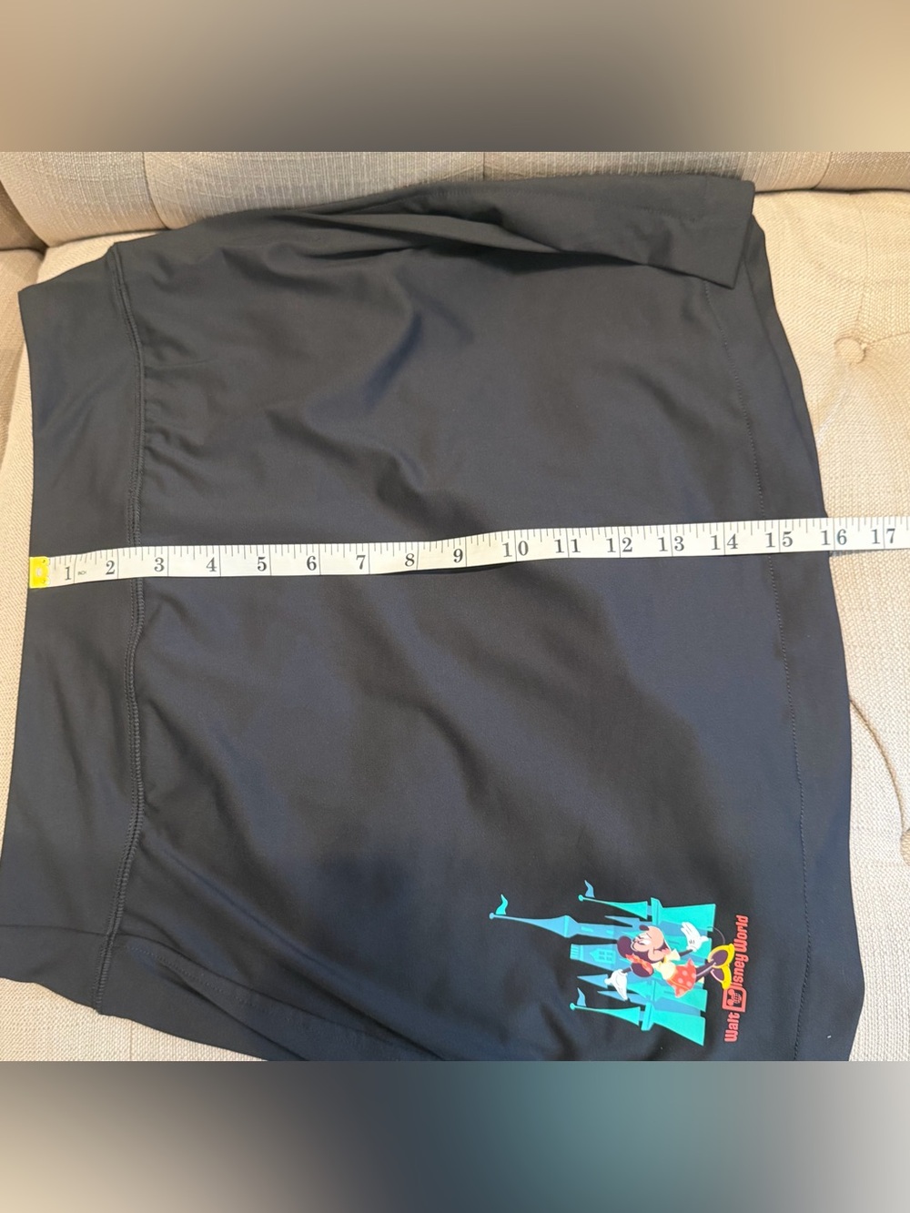 Walt Disney World Minnie Mouse "Play in the Park" athletic skort Woman’s L Black - Picture 7 of 9